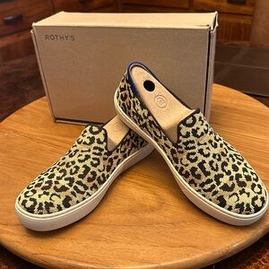 Rothy’s animal print loafers/sneakers